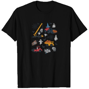 Discover Spooky Construction Vehicles T Shirts