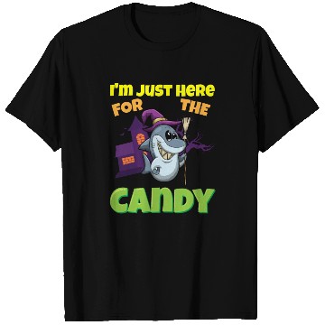 Discover I'm Just Here For The Candy Scary Halloween Beast T Shirts