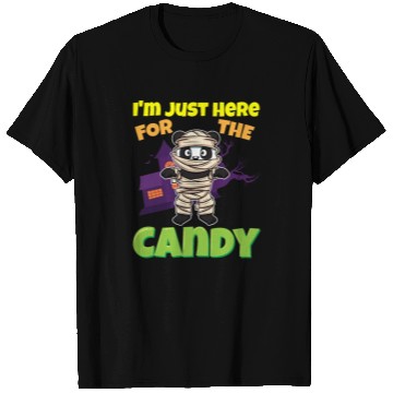 Discover I'm Just Here For The Candy Scary Halloween Beast T Shirts