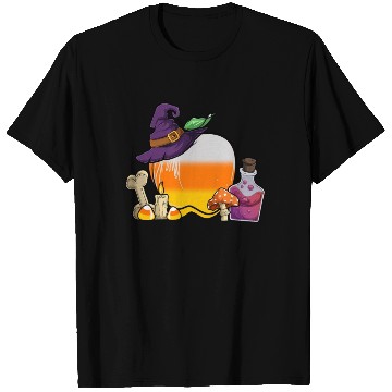 Discover Halloween Candy Corn Apple T Shirts