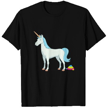 Discover Unicorn Poop Design T Shirts