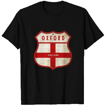 Discover Oxford England coat of arms T Shirts