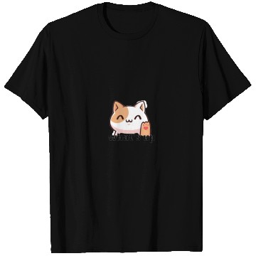 Discover what's up cat design style back to school T Shirts