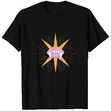 Discover BACK TO SCHOOL HALLOWEN DESIGN SHINING VAMPIRE T Shirts