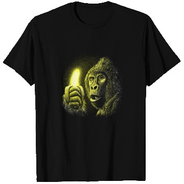 Discover Gorilla and neon banana T Shirts