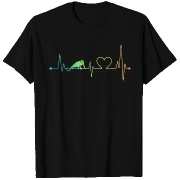 Discover Chameleon Heartbeat T Shirts