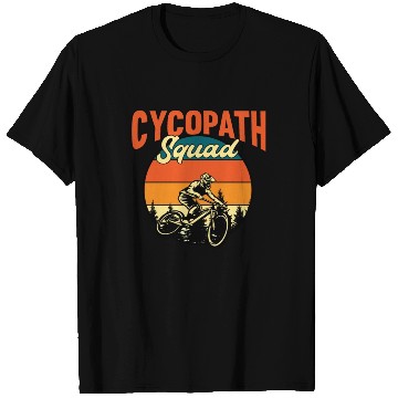 Discover Funny Cycling Squad Riders Cyclist Bicycle T Shirts