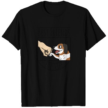 Discover Saint Bernard Best Friends For Life T Shirts