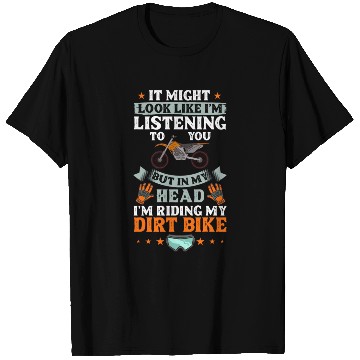 Discover Dirt Bike Electric Motocross Riding MX Rider T Shirts