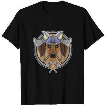 Discover Dachshund I Valhalla I Viking T Shirts