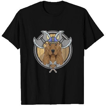 Discover Cocker Spaniel I Valhalla I Viking T Shirts