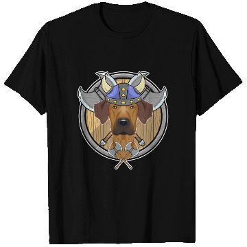 Discover Rhodesian Ridgeback I Valhalla I Viking T Shirts