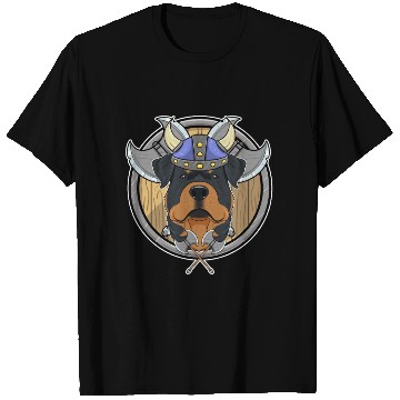 Discover Rottweiler I Valhalla I Viking T Shirts