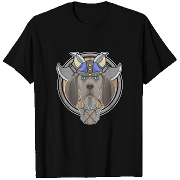 Discover Weimaraner I Valhalla I Viking T Shirts