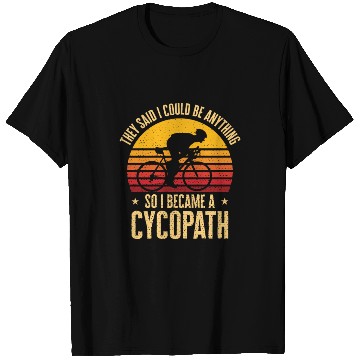 Discover Funny Cycling Riders Cyclist Bicycle Mountain T Shirts