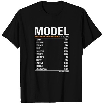 Discover Model Daily Value funny Model T Shirts