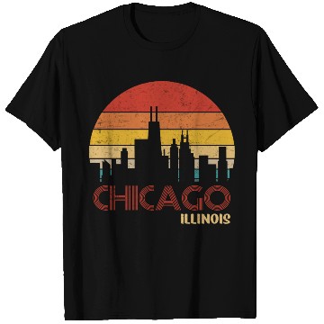 Discover Chicago Illinois City T Shirts