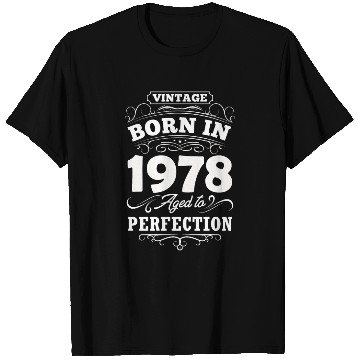 Discover 1978 Birthday Gift Birthday Vintage T Shirts