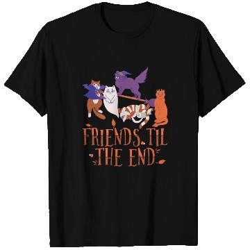 Discover Friends Til The End, Clowder of Pussycats T Shirts
