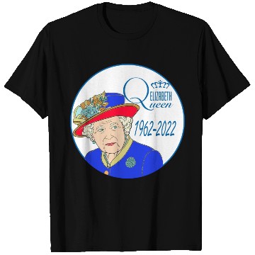 Discover Queen Elizabeth II - rip Queen Elizabeth II - rest T Shirts