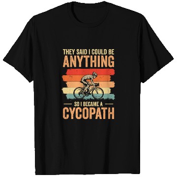 Discover Funny Cycling Riders Cyclist Bicycle Mountain T Shirts