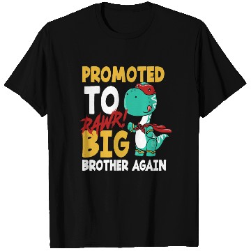 Discover Dinosaur Brother Pregnant Superhero T Shirts