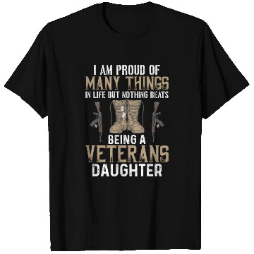 Discover Best Veterans Daughter T Shirts