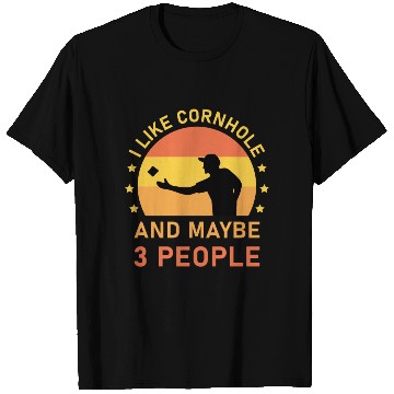 Discover I like cornhole and maybe 3 people - Bean Bag Toss T Shirts