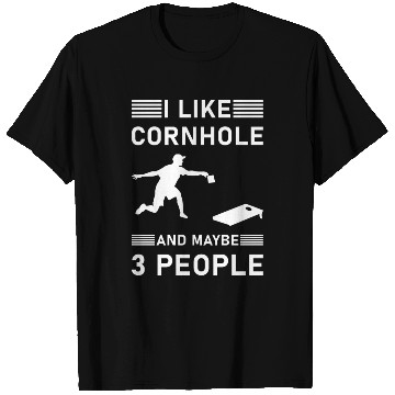 Discover I like cornhole and maybe 3 people - Bean Bag Toss T Shirts