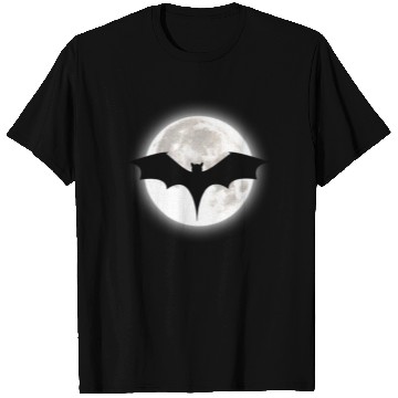Discover Bat MOON Pumpkin Trick or Treat Funny Halloween T Shirts
