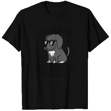 Discover Coolest Great Dane Grandpa T Shirts