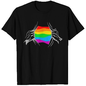 Discover Lesbian Gay Pride LGBT Super Strong T Shirts