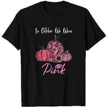 Discover In October We Wear Pink T Shirts freehanded