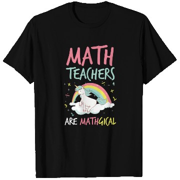 Discover 2Math Teachers Fun Unicorn Mathgical Teaching Gift T Shirts