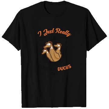 Discover I Just Really Like Running Ducks T Shirts