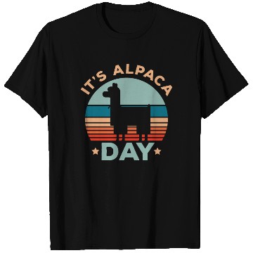 Discover It's Alpaca Day Llama Alpaca Whisperer Farm Animal T Shirts