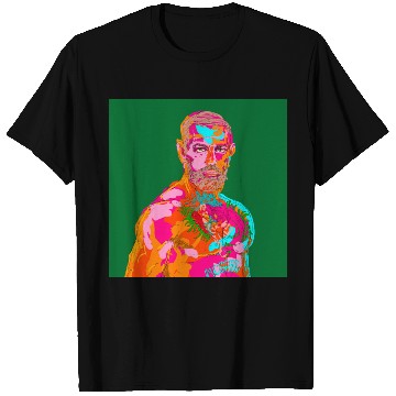 Discover Conor McGregor abstract painting T Shirts