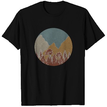 Discover Retro Forest Outdoor Nature T Shirts