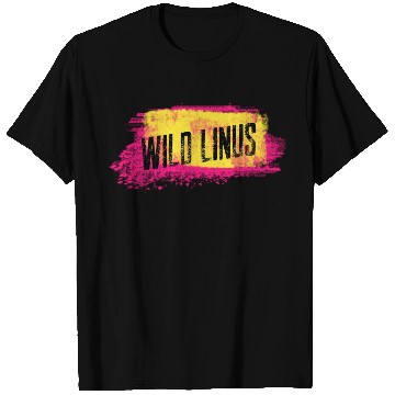 Discover Wild Linus Streetwear Logo T Shirts