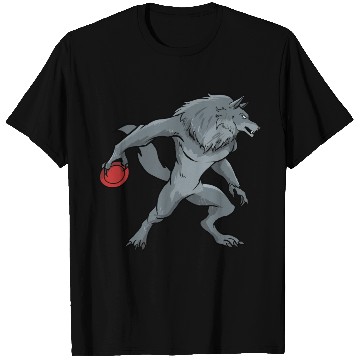Discover Disc Golf Werewolf T Shirts
