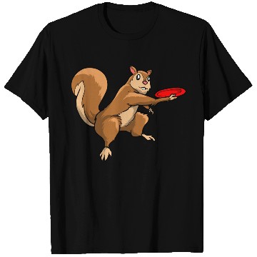 Discover Disc Golf Squirrel T Shirts
