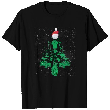 Discover Golfing Christmas Tree T Shirts