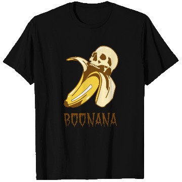 Discover Boonana. Scary Banana Skull Halloween T Shirts