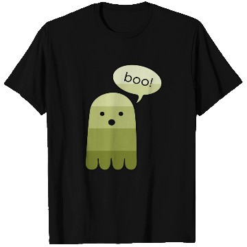 Discover Olive Green Boo Ghost Halloween T Shirts