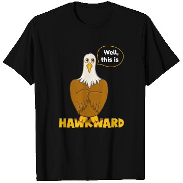 Discover Hawk Word Pun for Animal Lovers T Shirts
