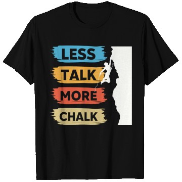 Discover Climbing Mountaineering Climber Mountains Hiking T Shirts