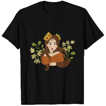 Discover Sun flower girl T Shirts