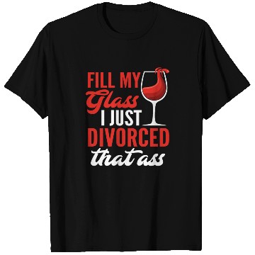 Discover Divorce Wine Divorce Party T Shirts