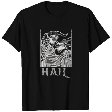 Discover Skeleton Bones Tarot Card Occult Hail Gothic T Shirts