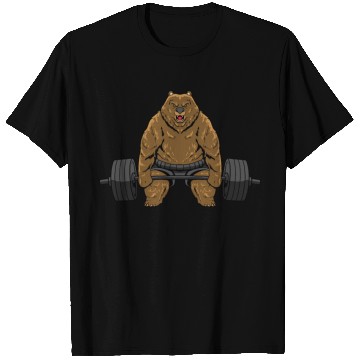 Discover Weightlifting Bear T Shirts